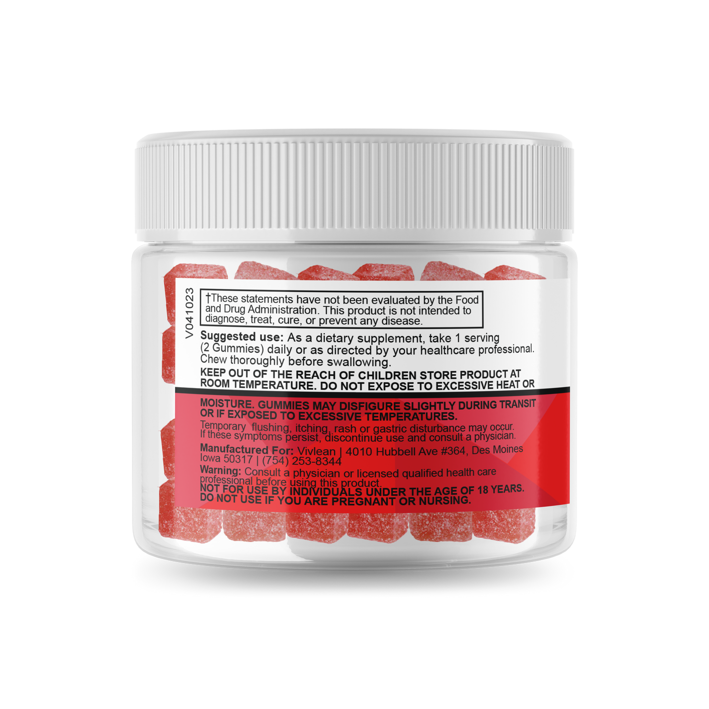 Vivlean BHB Keto Gummies - 30 Count